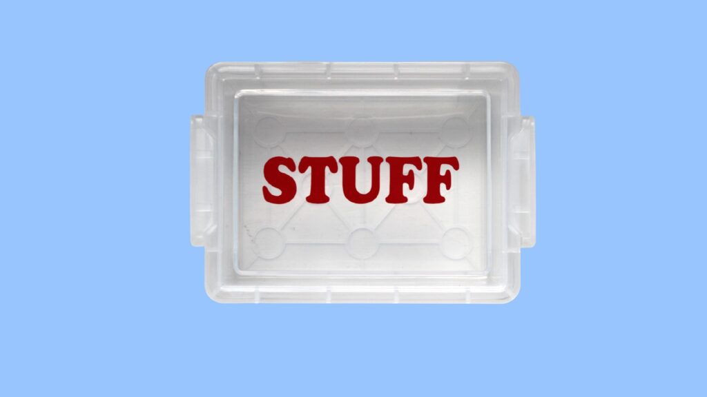 NDLPT Trinket Box- STUFF/ red