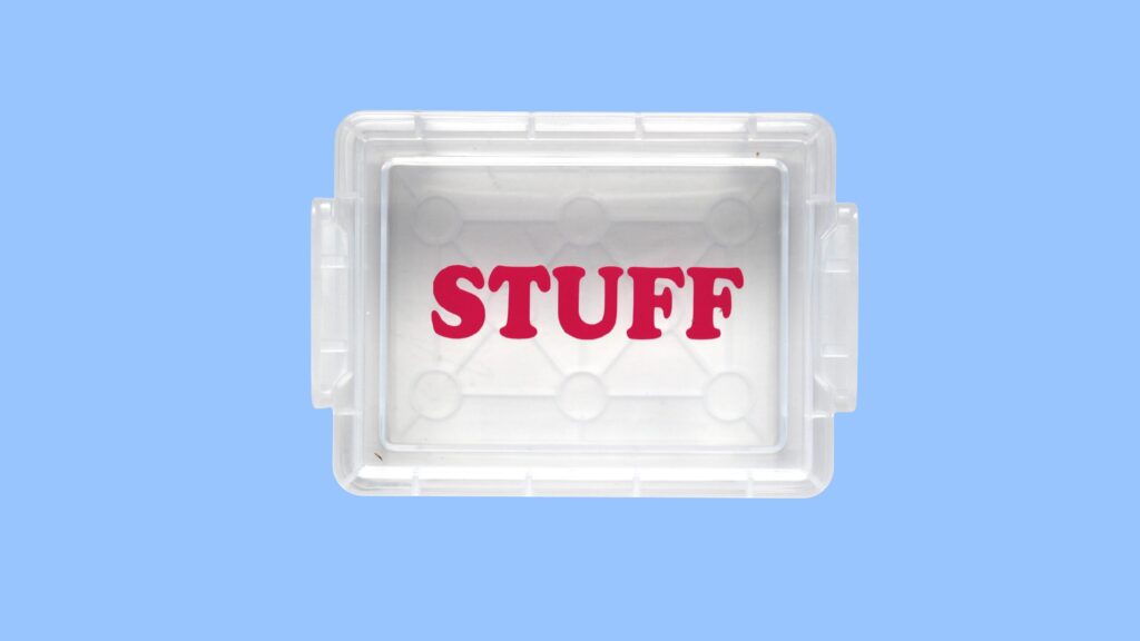 NDLPT Trinket Box- STUFF/ pink