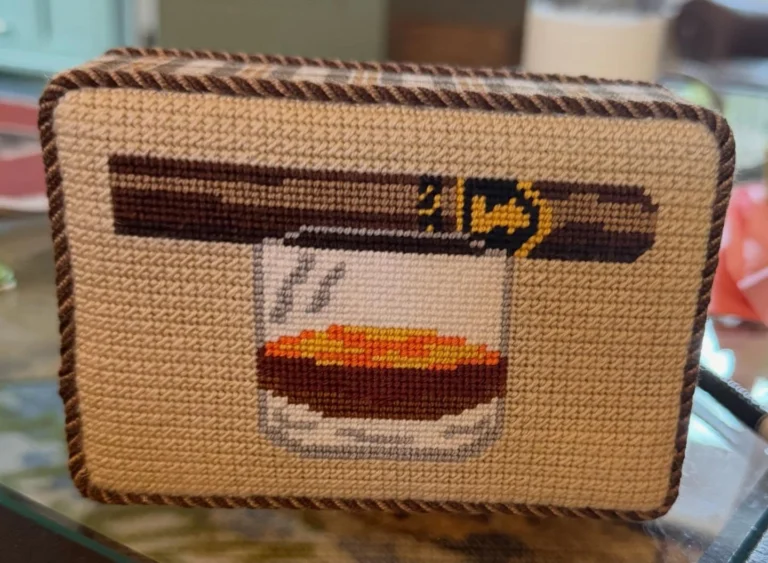 Instagram post from upnorthneedlepoint. This post is in position 12.