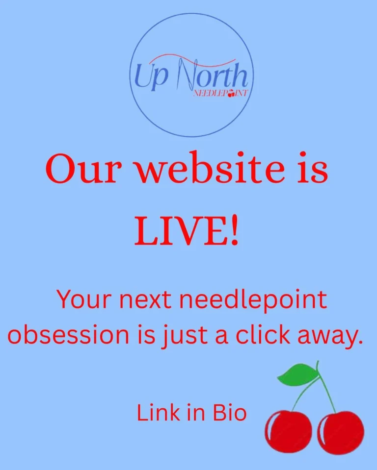 Instagram post from upnorthneedlepoint. This post is in position 12.