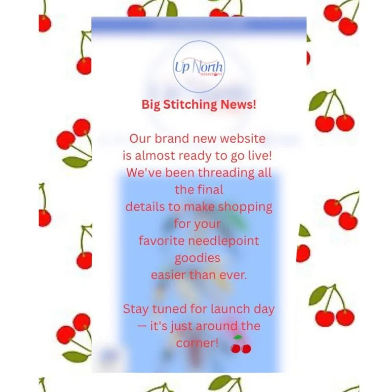 Instagram post from upnorthneedlepoint. This post is in position 13.