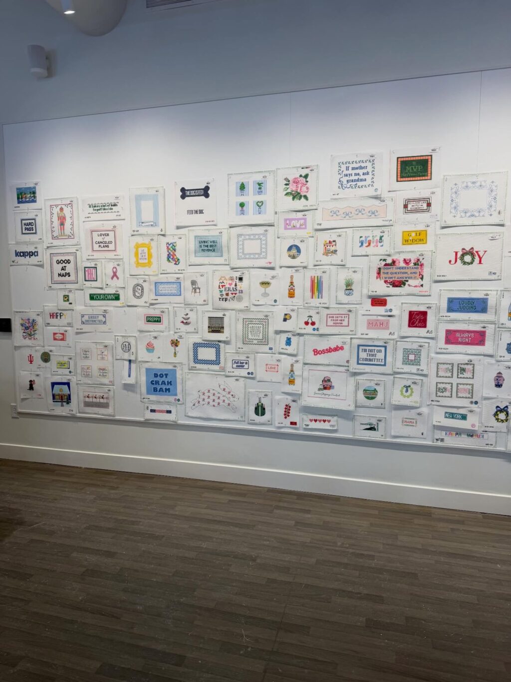 Instagram post from upnorthneedlepoint. This post is in position 2.